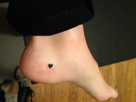 54 Adorable Heart Tattoo On Ankle - Tattoo Designs – TattoosBag.com