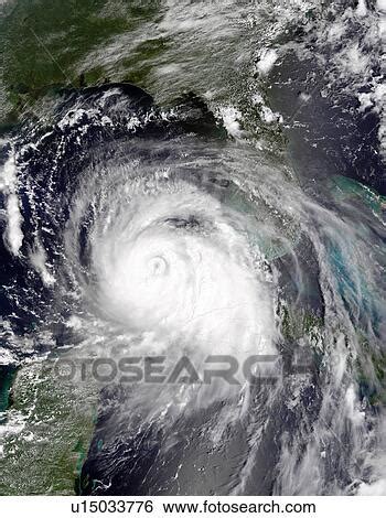 Stock Images of Hurricane Katrina strengthened into a powerful Category ...