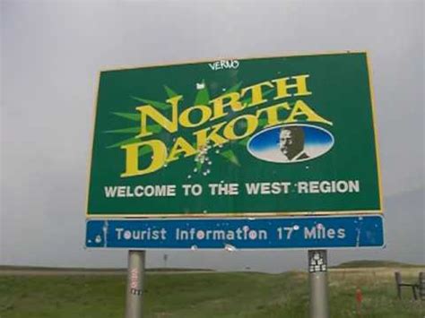 Welcome! Entering North Dakota on Highway 85 from South Dakota - YouTube