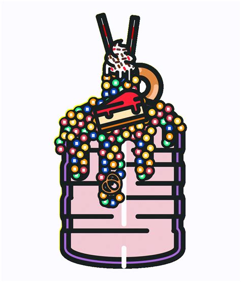 Chocolate Milk Sticker by illopop for iOS & Android | GIPHY