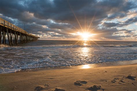 Virginia Beach Sunrise Art Print by Doug Ash | Sunrise art, Sunrise beach, Beach pictures