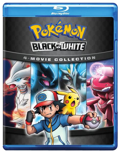 Pokemon Black And White Movie 4-Pack Blu-Ray - Collectors Anime LLC