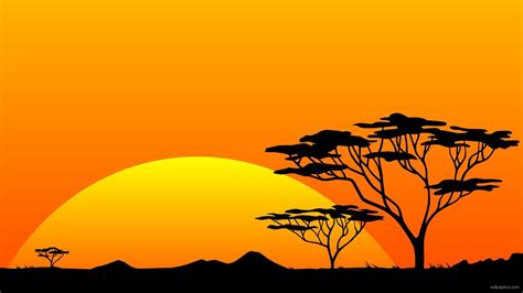 28 African Landscape Wallpapers - Wallpaperboat