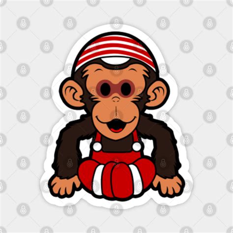 Cute Chim Chim Speed Racer Monkey - Speed Racer - Magnet | TeePublic