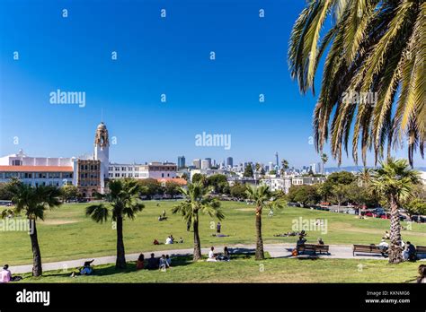 Mission Dolores Park, San Francisco, California, USA Stock Photo - Alamy