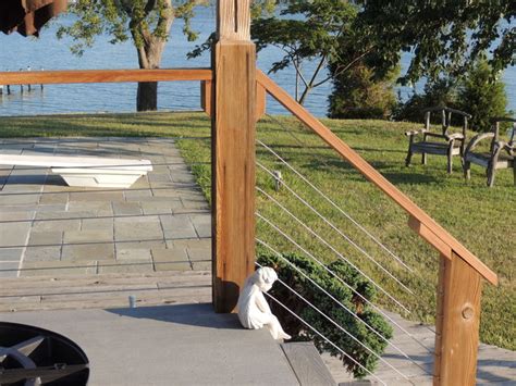 Stainless steel cable railing systems - Modern - Deck - Portland - by ...