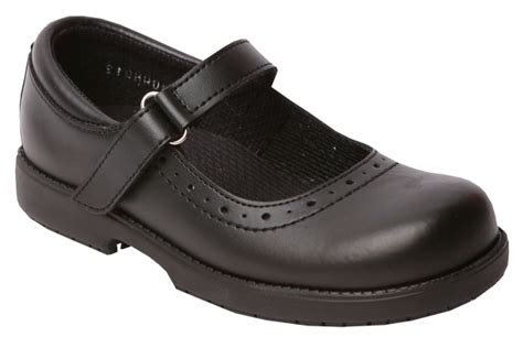 Froggies Velcro Girls School Shoes - Black – Gem Schoolwear