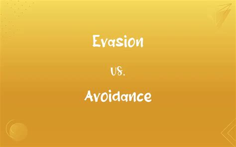 Evasion vs. Avoidance: What’s the Difference?