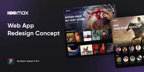 HBO Max Redesign Web App | Figma