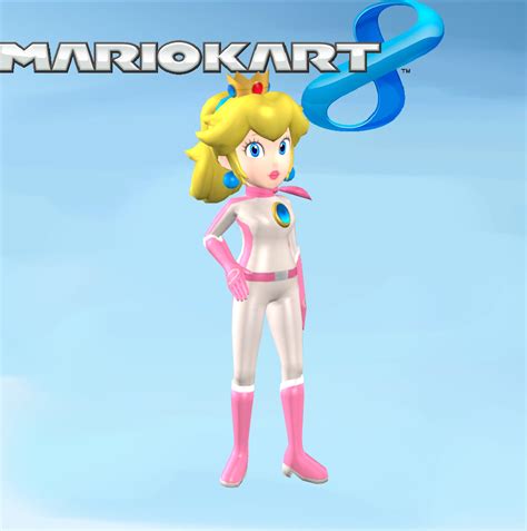 Peach BikeSuit - Mario Kart 8 by Hakirya on DeviantArt