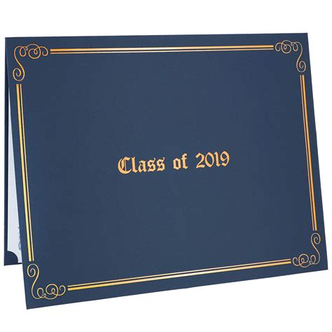 Buy Vicien Class of 2019 Diploma Covers 12-Pack Graduation Awards ...