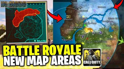 COD MOBILE NEW BATTLE ROYALE MAP AREA | All New Call of Duty Mobile Battle Royale Map Places ...