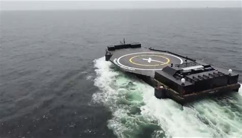 Elon Musk unveils SpaceX's newest drone ship for rocket landings at sea ...