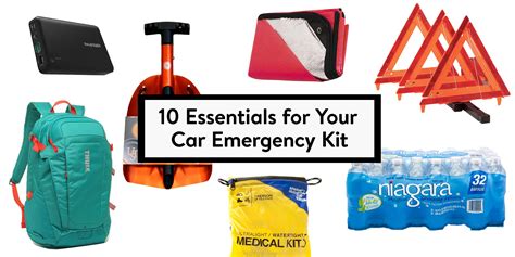 Safety First: 10 Essentials for Your Car Emergency Kit | Car emergency kit, Emergency kit, Emergency