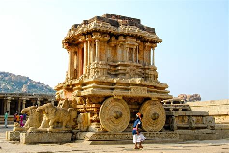 Stone Chariot - Stone chariot at Vittala Temple, Hampi India. | Hampi ...