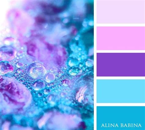 Пин от пользователя Betulek - Jewelry & Style на доске Color palettes Blue | Фиолетовые цветовые ...