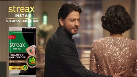 Shah Rukh Khan In New Ad | Latest Streax Insta Hair Colour Ad | TVC | - YouTube