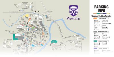 Map Of Western University | Color 2018