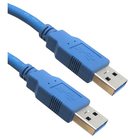 USB 3.0 Type A Male to Type A Male Cable - 10ft