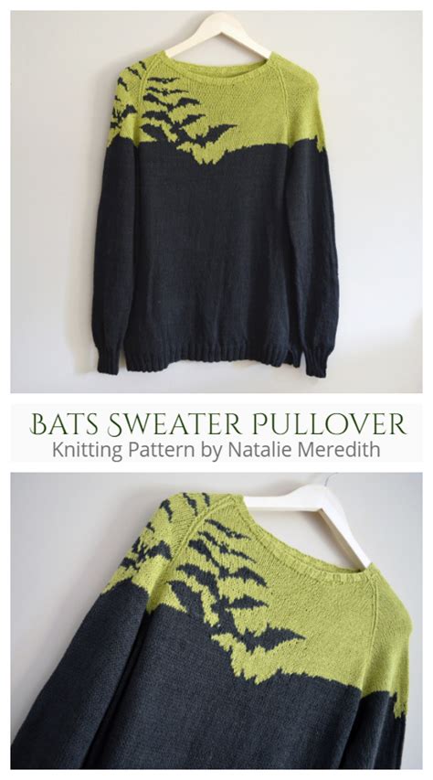 8 Halloween Pullover Sweater Free Knitting Patterns & Paid - Knitting Pattern Knitting Patterns ...