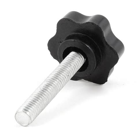 Replacement 6mm x 35mm Clamping Screw Knob Grip 0.98" Star Head Dia - Walmart.com - Walmart.com