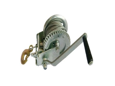 1000lb Hand Winch with 8m Wire Rope and Hook Hand Winches - Lifting Equipment Online