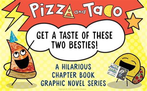 Pizza and Taco: Super-Awesome Comic!: (A Graphic Novel) : Shaskan ...