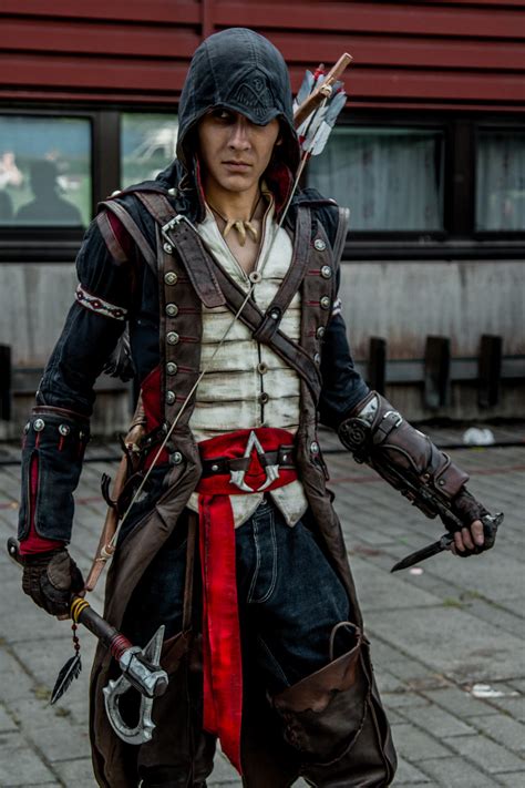 Connor Kenway Cosplay, Battle stance by Pearlite on DeviantArt