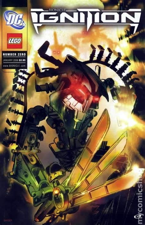 LEGO Bionicle Ignition (2006) 0 DC comics modern age cover | Bionicle, Lego bionicle, Lego