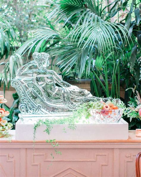 Next-Level Wedding Ice Sculptures That Will Delight Your Guests