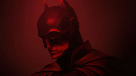 1920x1080 The Batman Red 2020 Laptop Full HD 1080P ,HD 4k Wallpapers,Images,Backgrounds,Photos ...