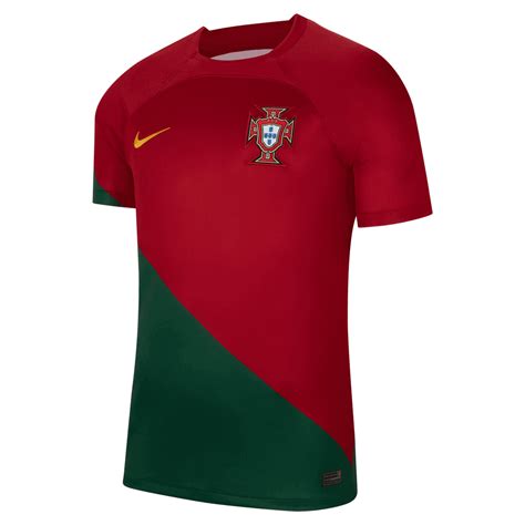 Nike 2022-23 Portugal Home Jersey- Red-Green