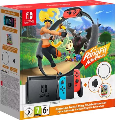 Nintendo switch - ring Fit Adventure Bundle black/blue/red starting from £ 349.99 (2024) | Price ...