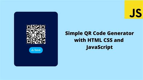 How To Create QR Code Generator Using HTML, CSS, JavaScript, 42% OFF