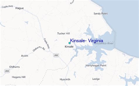 Kinsale, Virginia Tide Station Location Guide