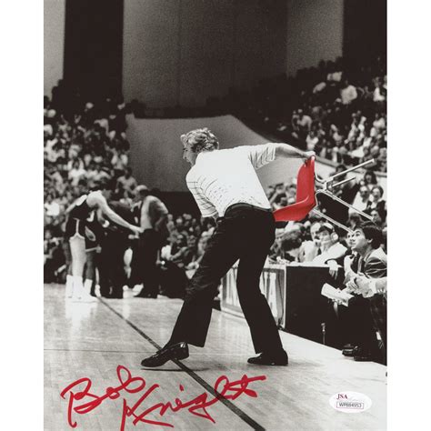 Bobby Knight Signed Indiana Hoosiers 8x10 Photo (JSA COA) | Pristine ...