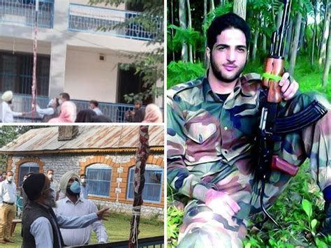 Muzaffar Wani | Father of Hizbul Mujahideen terrorist Burhan Wani ...