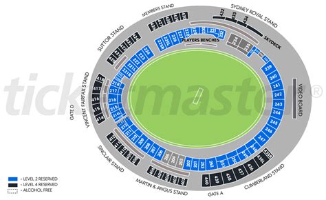 Engie Stadium Seating Map (Giants Stadium / Sydney Showground) | Austadiums