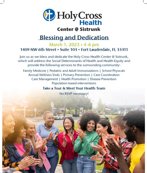 Holy Cross Health Hosts Open House for New Healthcare Center at Sistrunk | by Florida News | Medium