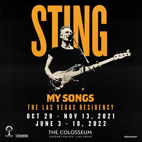 Sting Tour 2022 - World Tour 2023