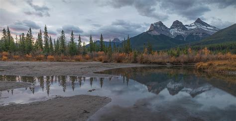 The Three Sisters Mountains Photograph by Lindley Johnson - Fine Art ...