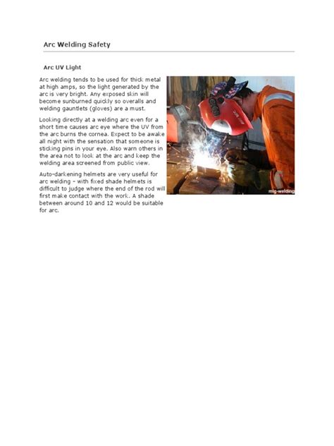 The Essential Safety Guidelines for Arc Welding: Protecting Yourself from UV Light, Fumes ...