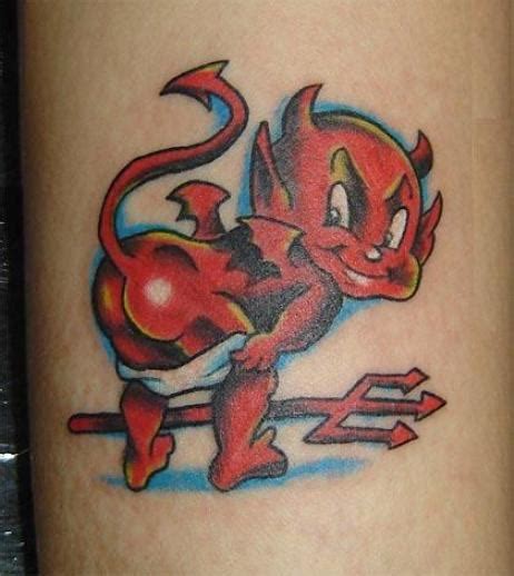 Very Funny Devil Tattoo