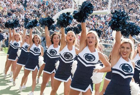 PSUstock-Penn State Cheerleaders-Athletics | Penn State University | Cheerleading, Football ...