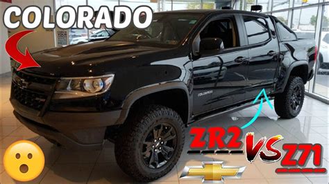 Chevrolet Colorado ZR2 Review. Z71 COMPARED to the ZR2. Is it worth it?! 🤔 - YouTube