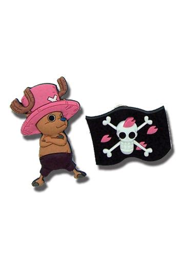 One Piece Chopper & Flag Anime Pin Badges 319038 | Rockabilia Merch Store