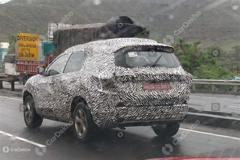 Tata Harrier test mule, upcoming 7-seater spotted; could they be automatic variants? | Tata ...