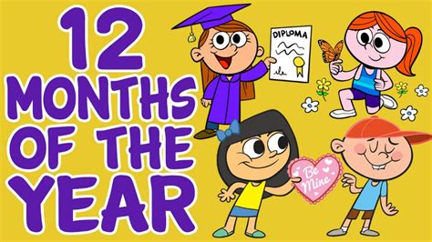 Months Of The Year Clipart Printable - Free Png Months Of The Year Clip Art Download Pinclipart ...