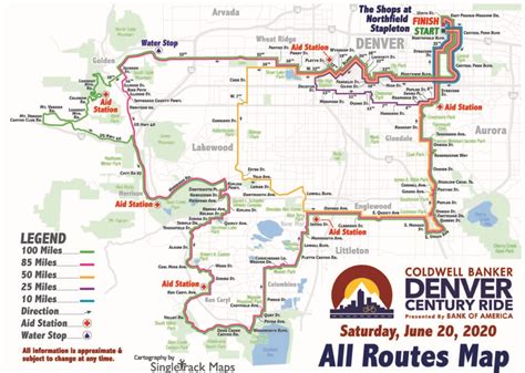 Denver Century Ride | Urban routes for all riders | Bicycle Colorado