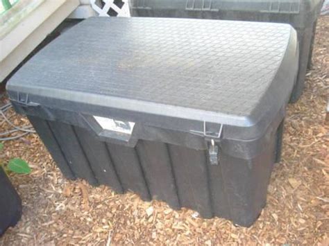 Black Plastic Tool Box - for Truck, Garage or Shed for Sale in Saint Cloud, Florida Classified ...